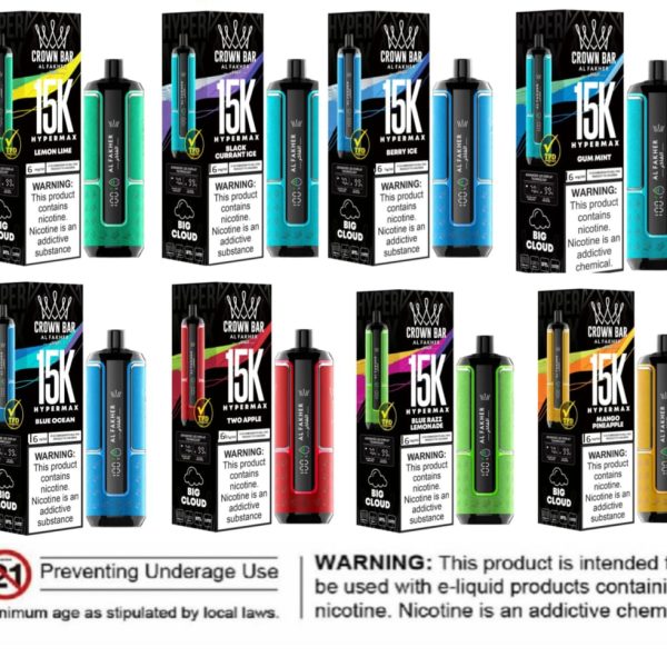 Al Fakhar Hyper Max 15k Puffs