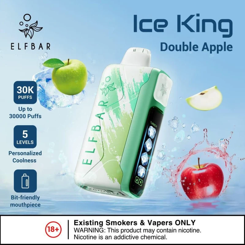 double-appleelfbar-ice-king-30000-puffs double-appleelfbar-ice-king-30000-puffs