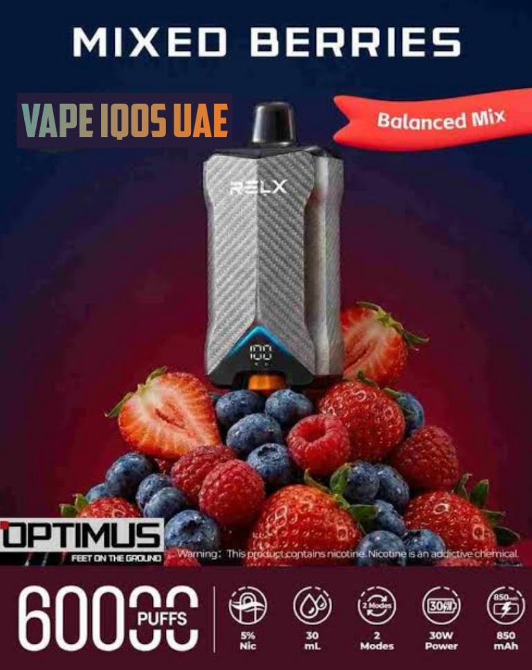 Relx-Optimus-60000-Puffs-Mixed-Berries-Disposable-Vape