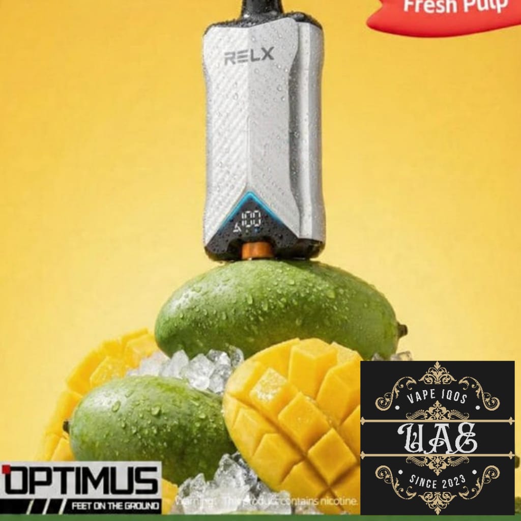 Relx-Optimus-Green-Mango-Ice-60000-Puffs-Disposable-Vape