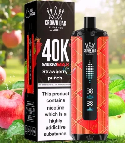 al-fakher-40000-puffs-Strawberry-punch-disposable-vape
