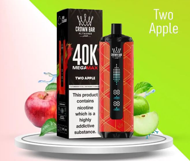 Al-Fakher-40K-Two-Apple-40,000-puffs